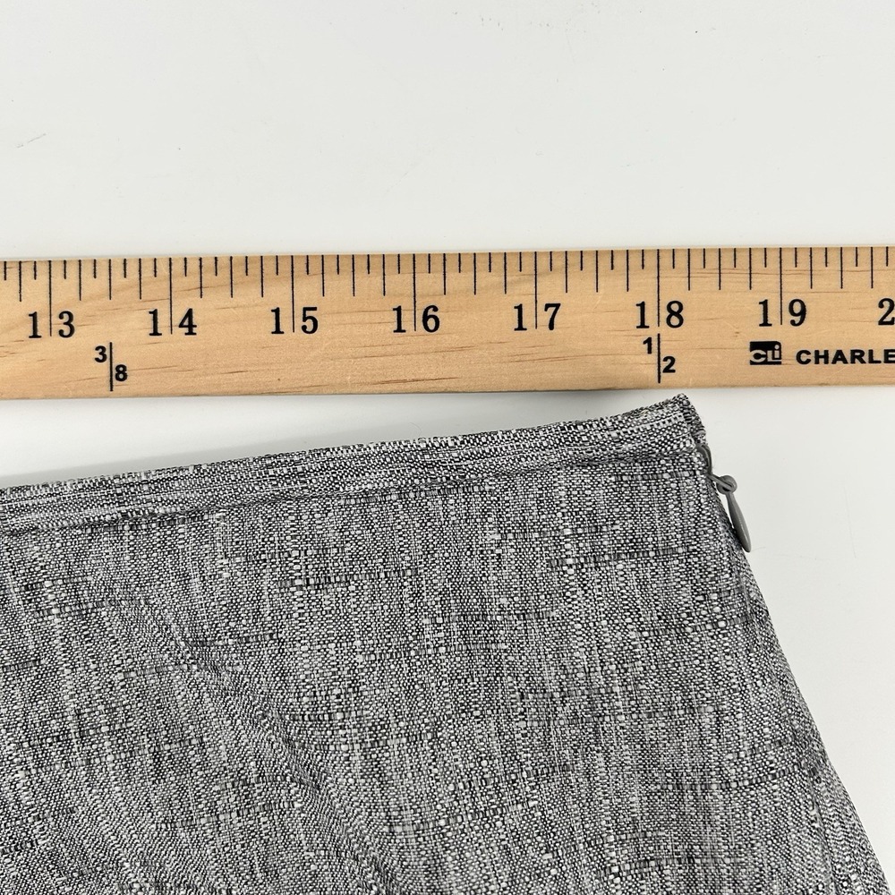 John Meyer Skirt Womens 18 Gray A Line Career Office Side Zip NWT - Picture 7 of 8